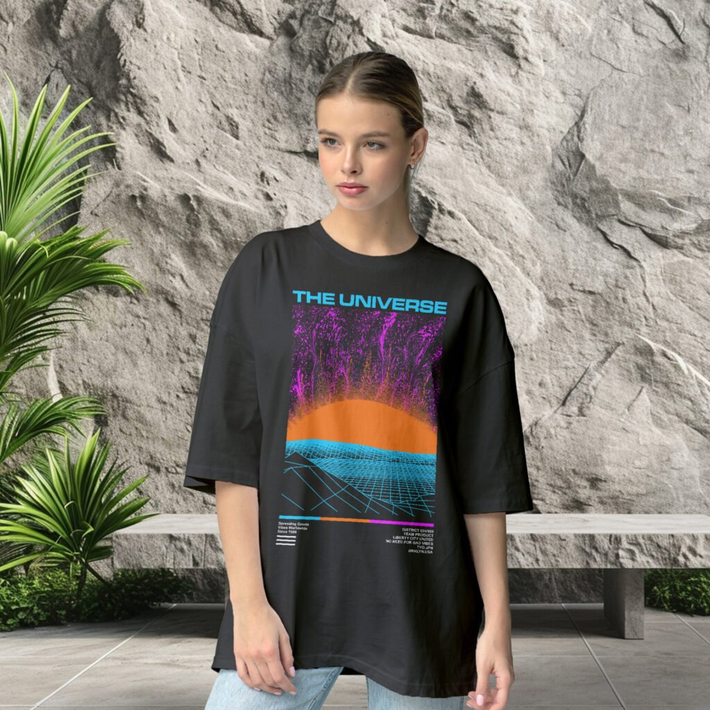 THE UNIVERSE OVERSIZE TEES