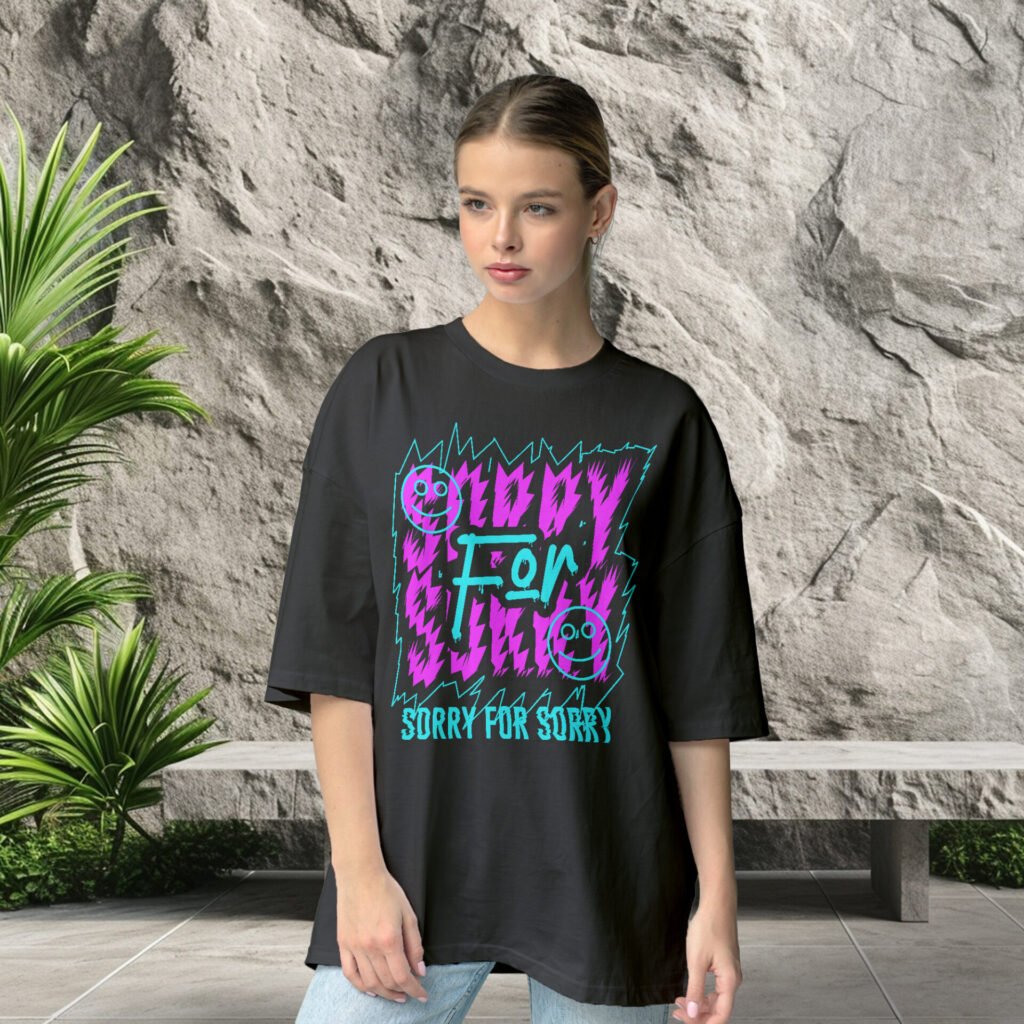 SORRY OVERSIZE TEES