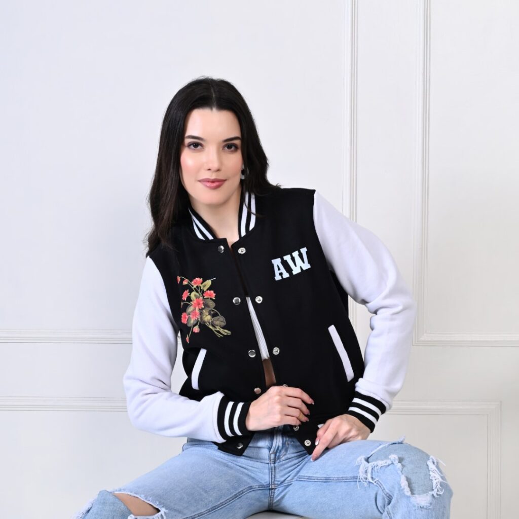 SACRED ESSENCE VARSITY JACKET