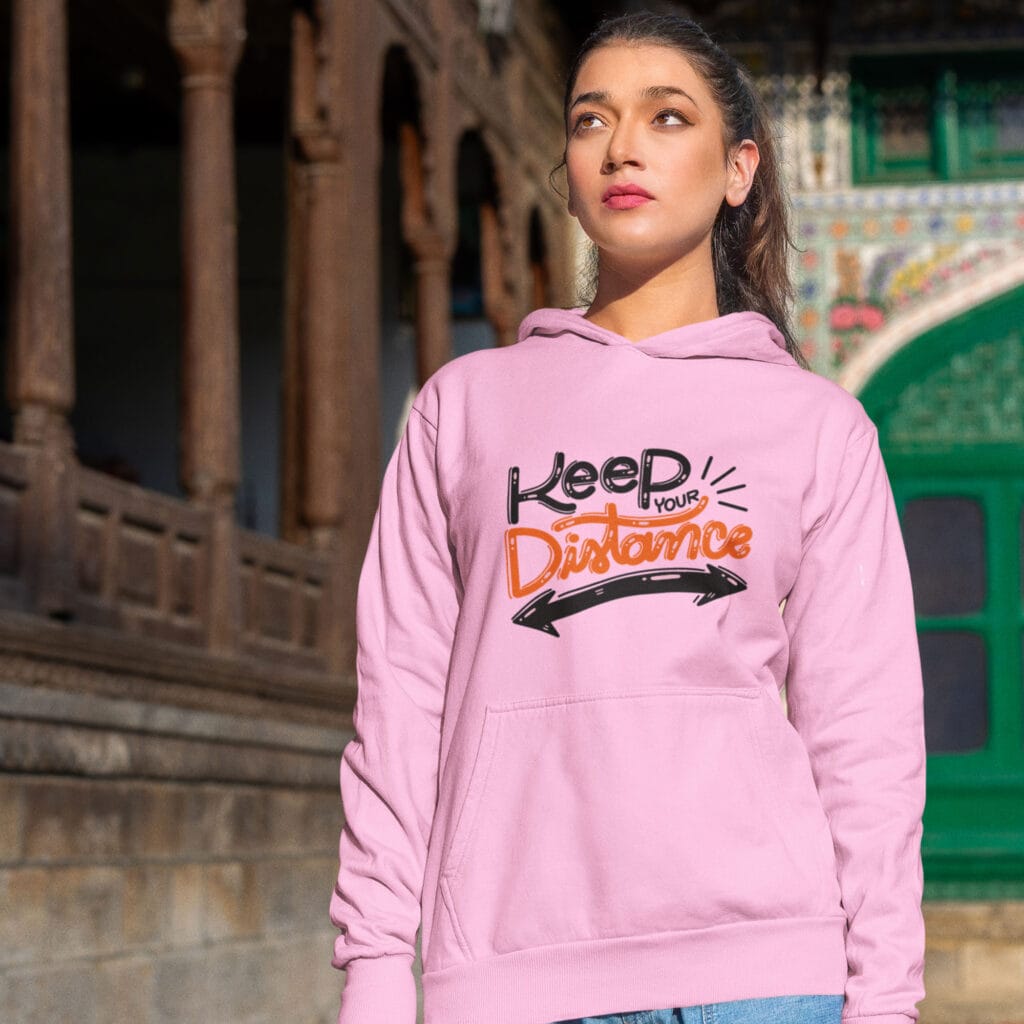 Keep Distance Hoodie