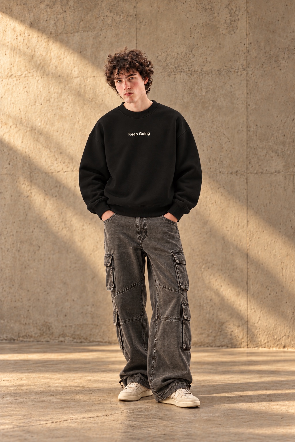 Keep Going Basic Sweatshirt
