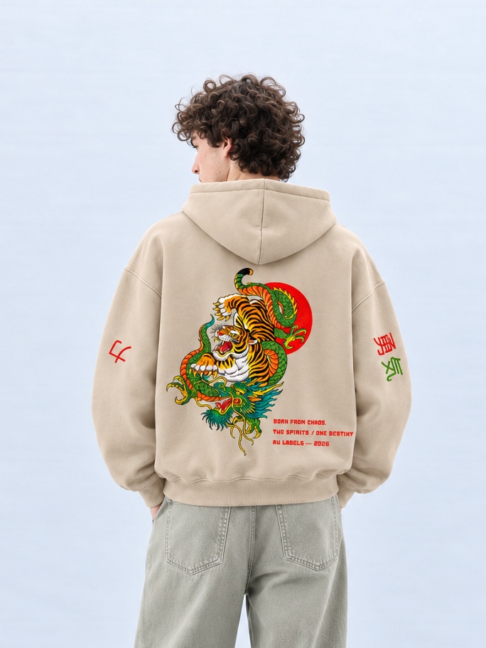 Dragon Tiger Hoodie