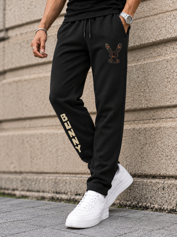 Floral Bunny Lowers – Black