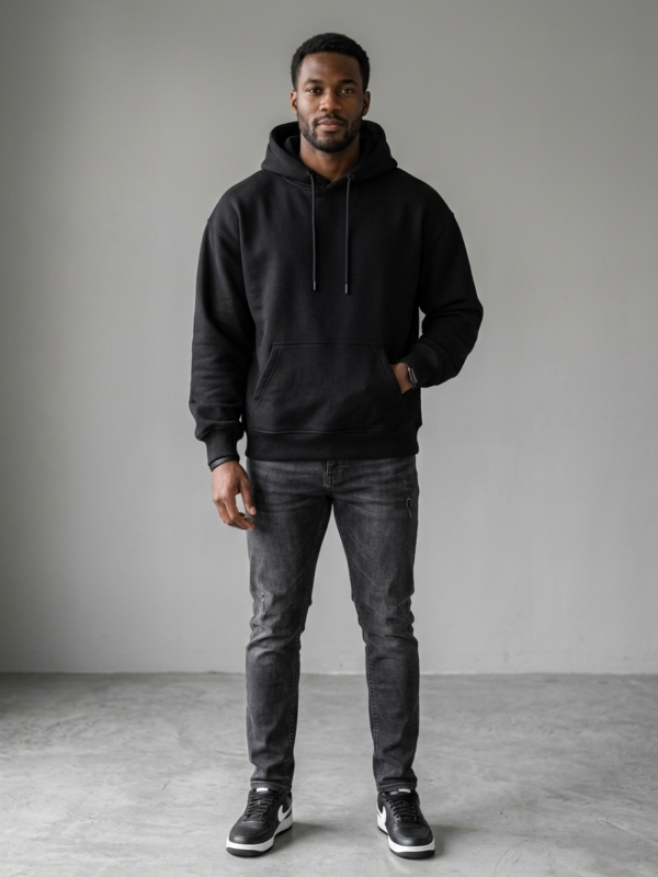Solid Heavyweight Streetwear Co-ord Set